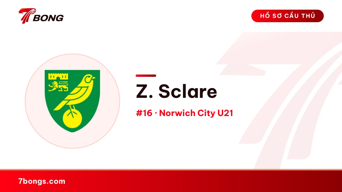 Z. Sclare — Norwich City U21