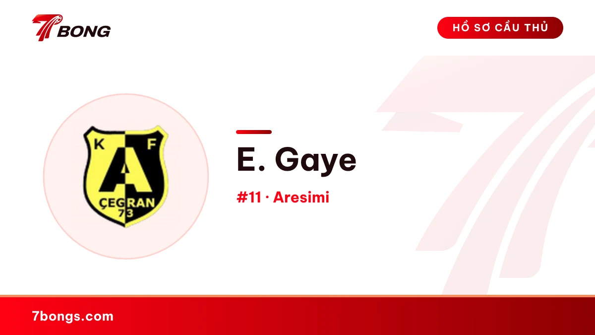 E. Gaye — Aresimi