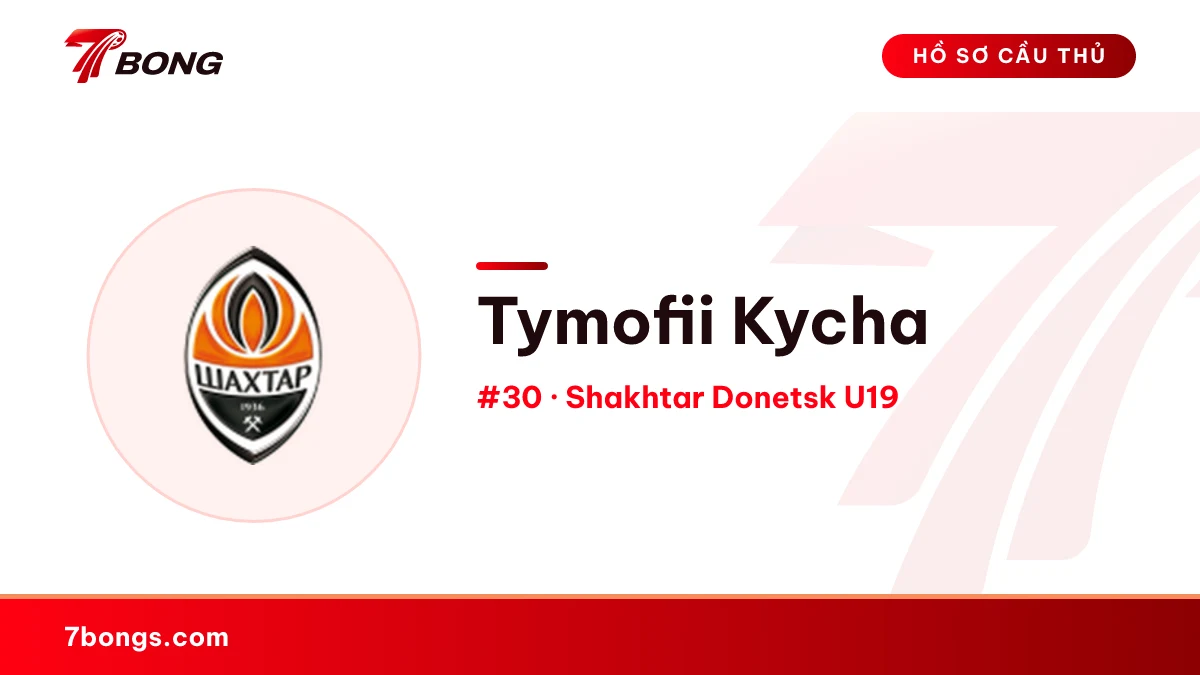 Tymofii Kycha — Shakhtar Donetsk U19