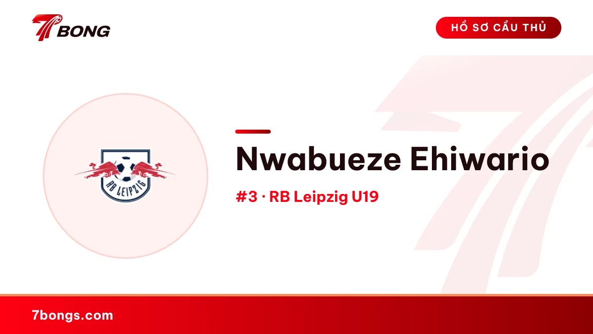 Nwabueze Ehiwario — RB Leipzig U19