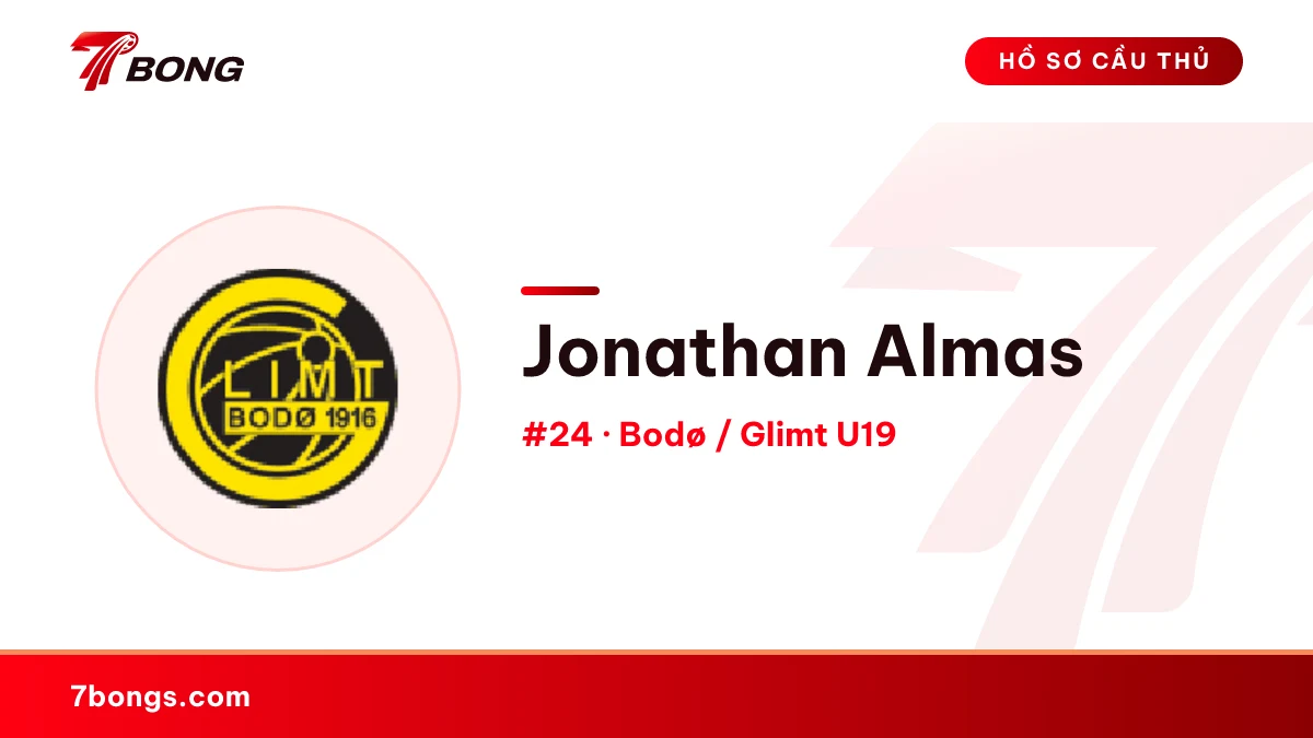 Jonathan Almas — Bodø / Glimt U19