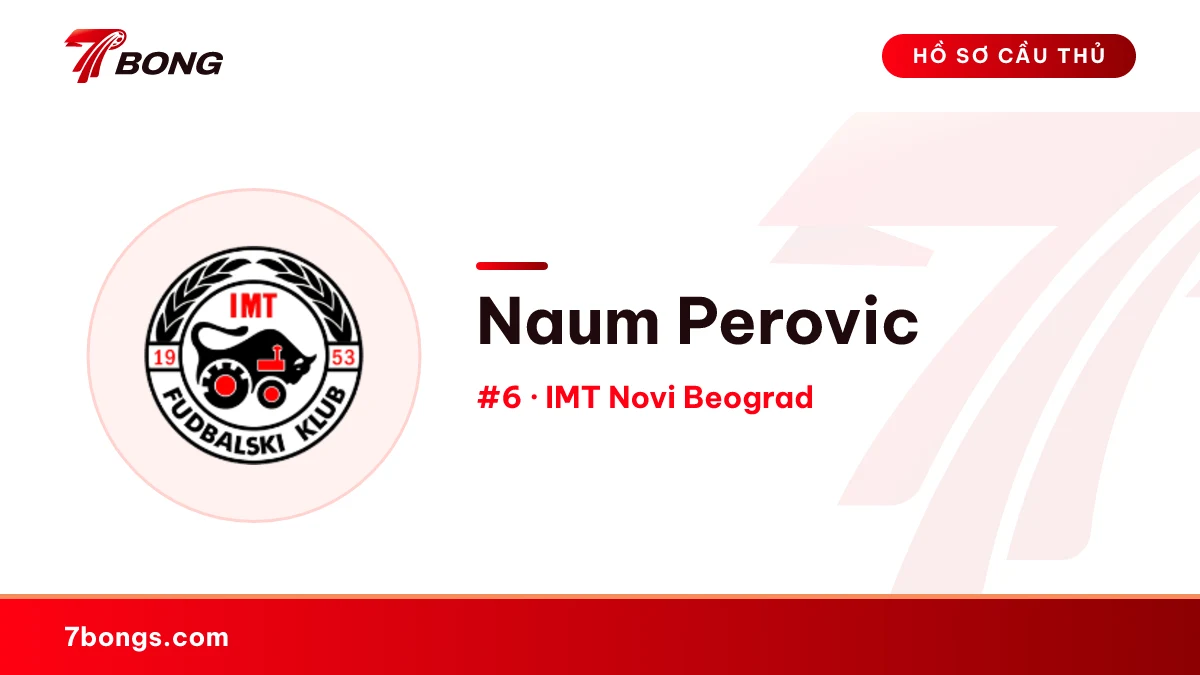 Naum Perovic — IMT Novi Beograd
