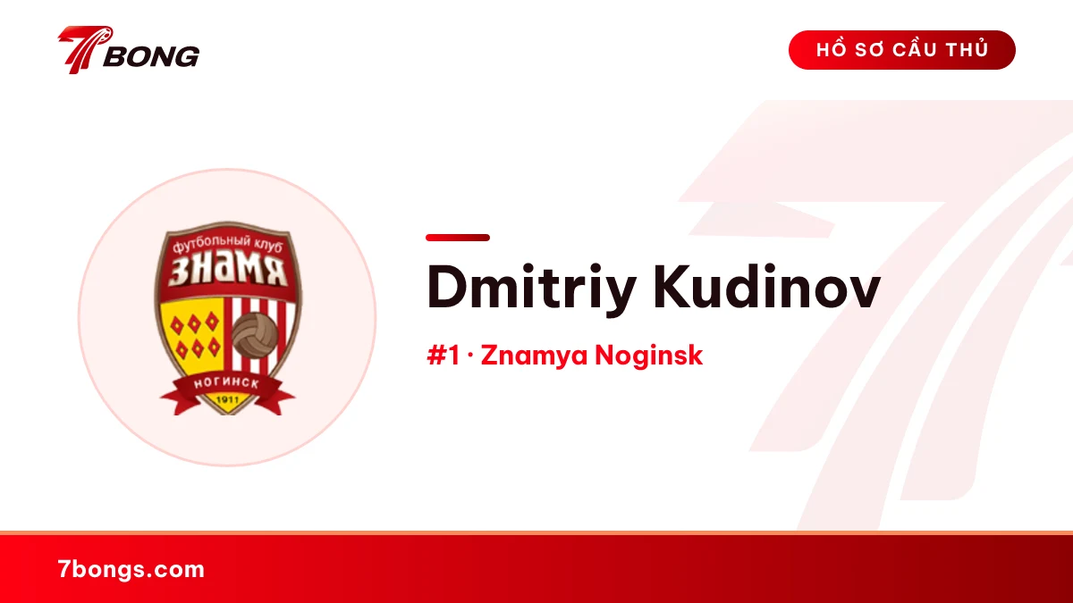 Dmitriy Kudinov — Znamya Noginsk