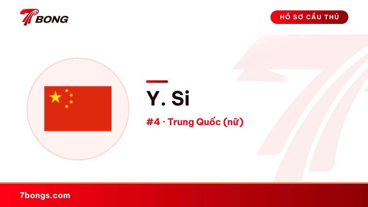 Y. Si — Trung Quốc (nữ)