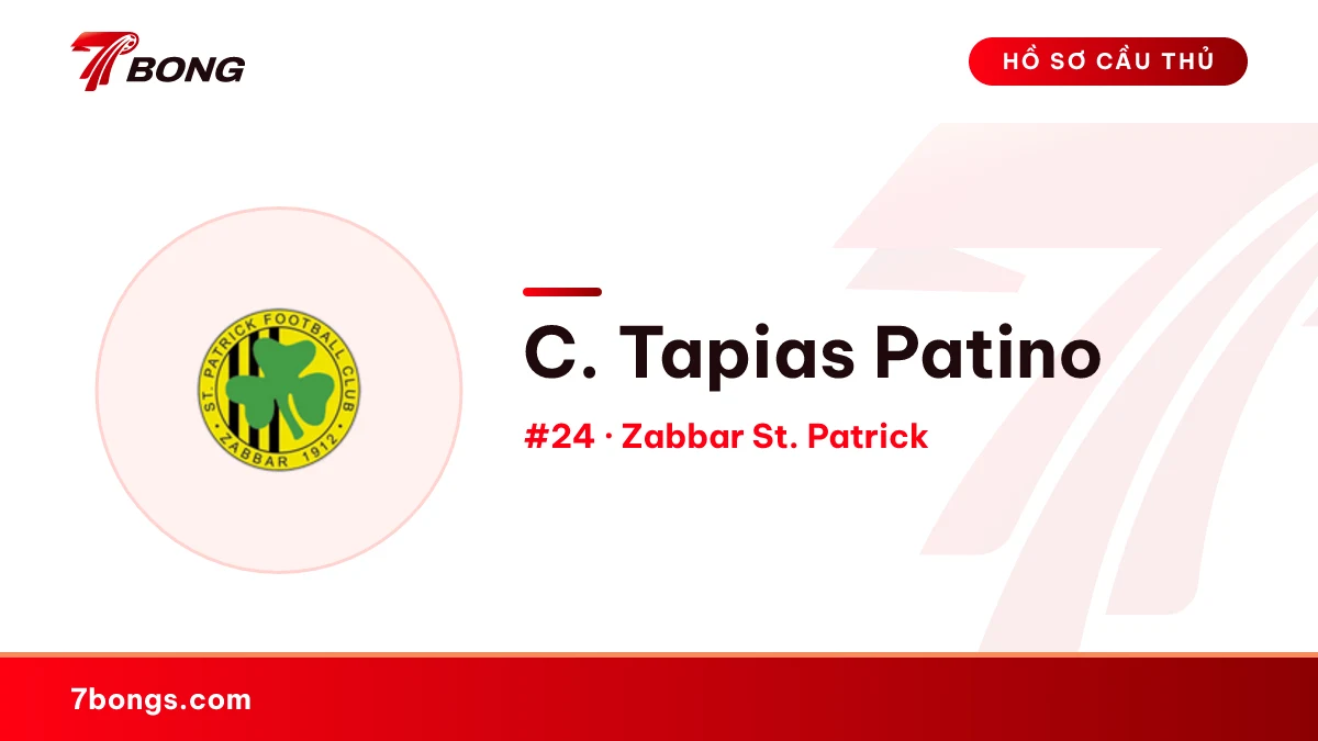 C. Tapias Patino — Zabbar St. Patrick