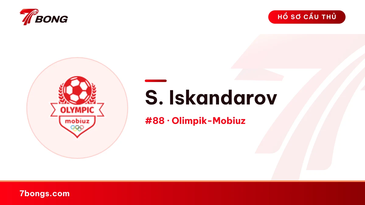 S. Iskandarov — Olimpik-Mobiuz
