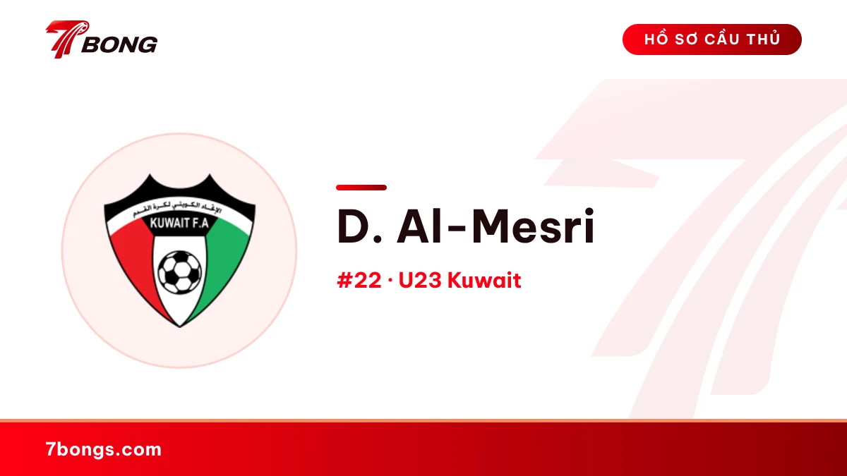 D. Al-Mesri — U23 Kuwait