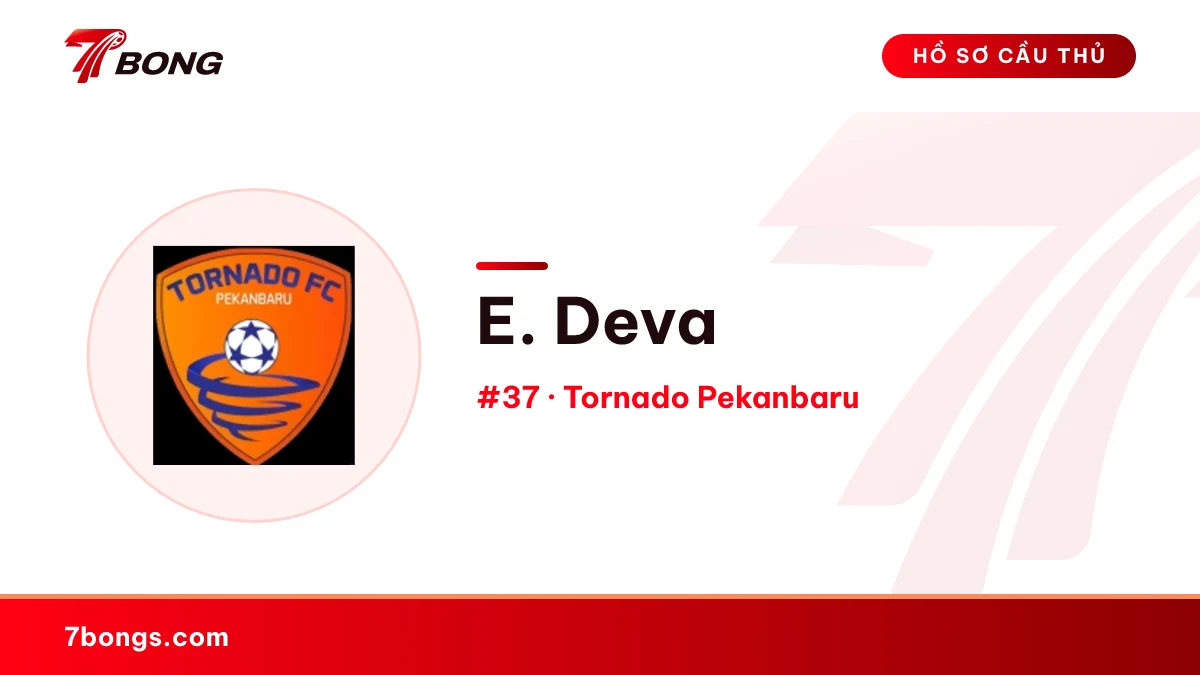E. Deva — Tornado Pekanbaru