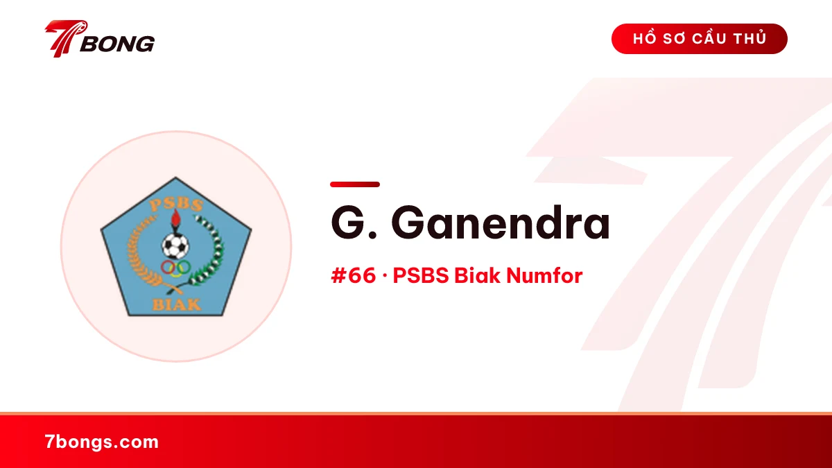 G. Ganendra — PSBS Biak Numfor