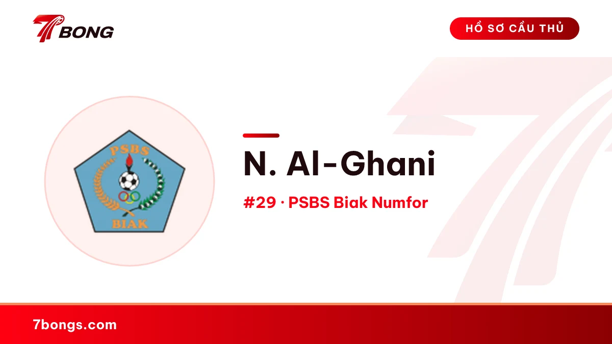 N. Al-Ghani — PSBS Biak Numfor