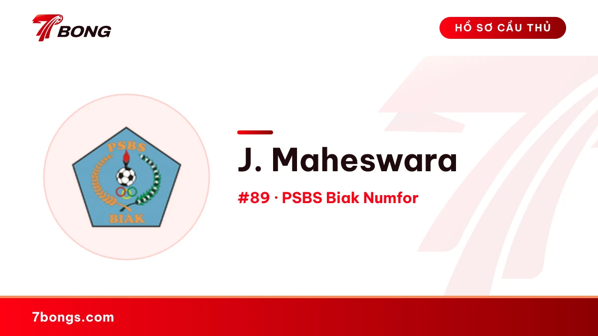 J. Maheswara — PSBS Biak Numfor