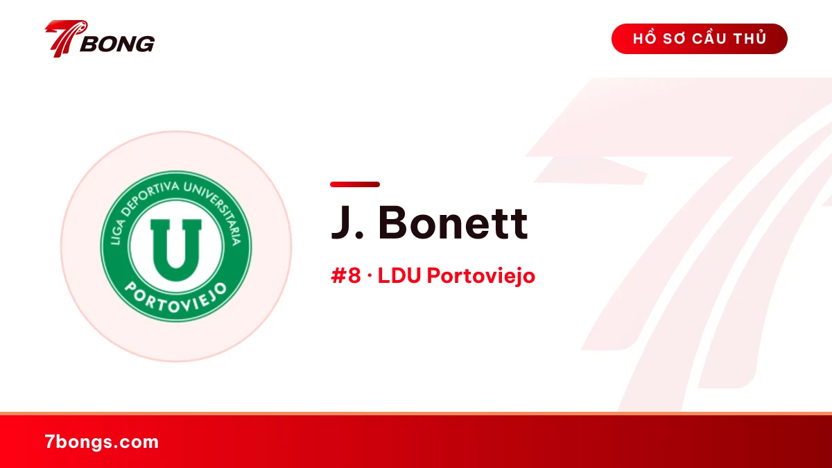 J. Bonett — LDU Portoviejo