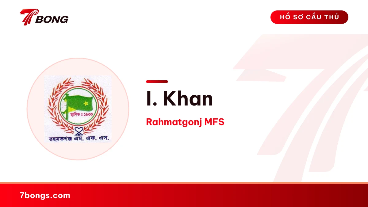 I. Khan — Rahmatgonj MFS