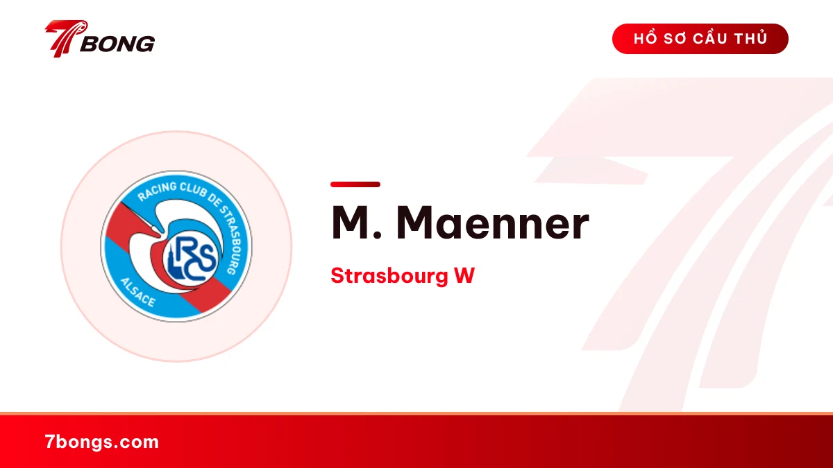 M. Maenner — Strasbourg W