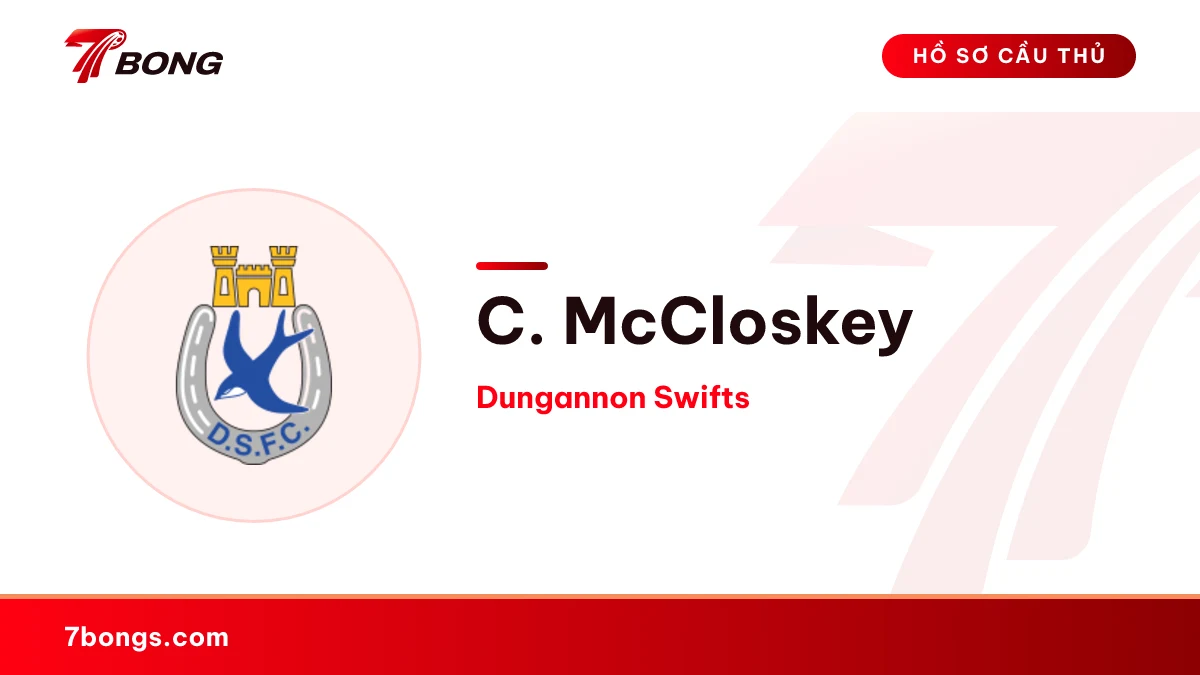 C. McCloskey — Dungannon Swifts