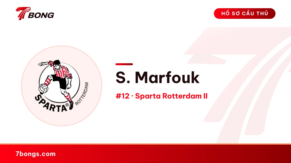 S. Marfouk — Sparta Rotterdam II