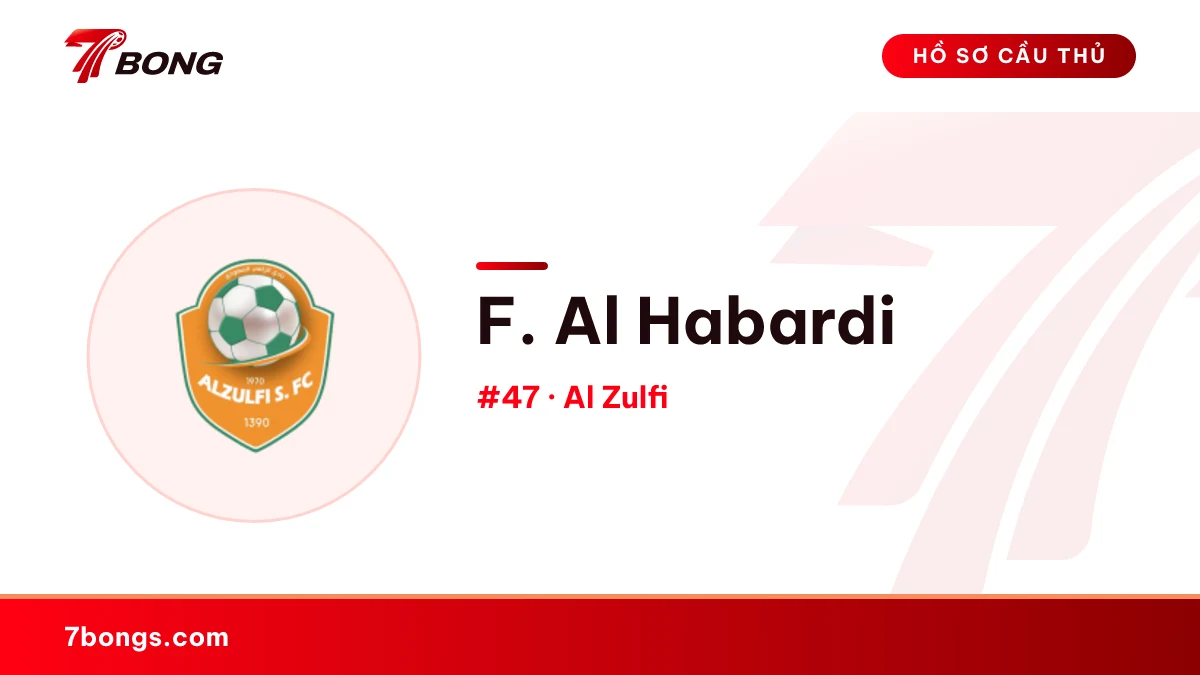 F. Al Habardi — Al Zulfi