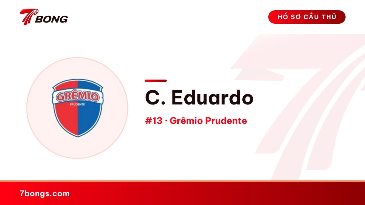 C. Eduardo — Grêmio Prudente