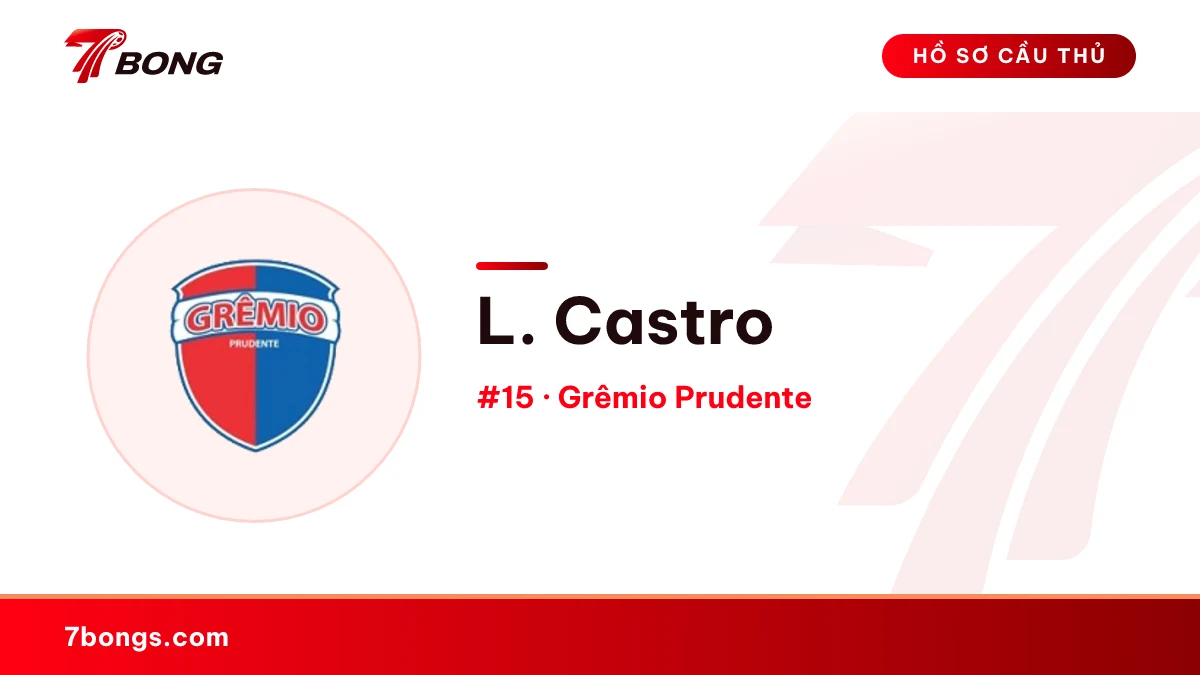 L. Castro — Grêmio Prudente