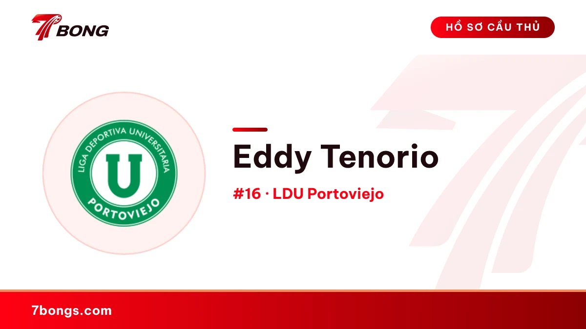 Eddy Tenorio — LDU Portoviejo
