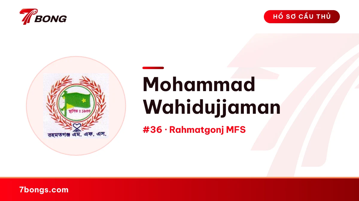 Mohammad Wahidujjaman — Rahmatgonj MFS