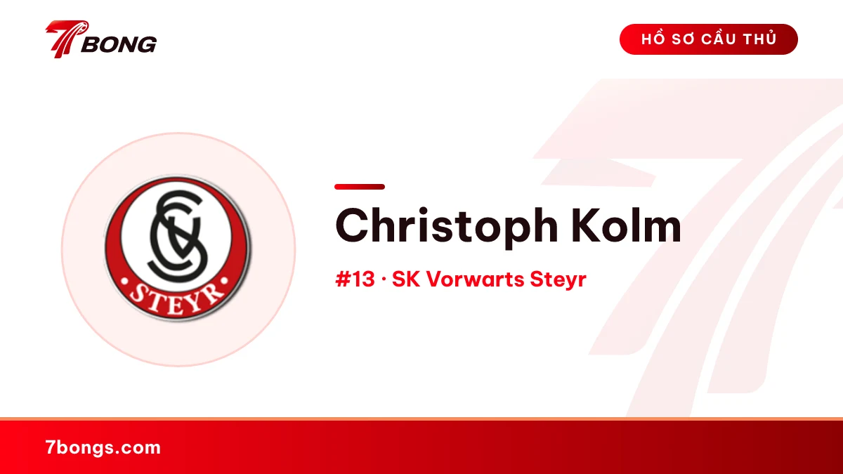 Christoph Kolm — SK Vorwarts Steyr