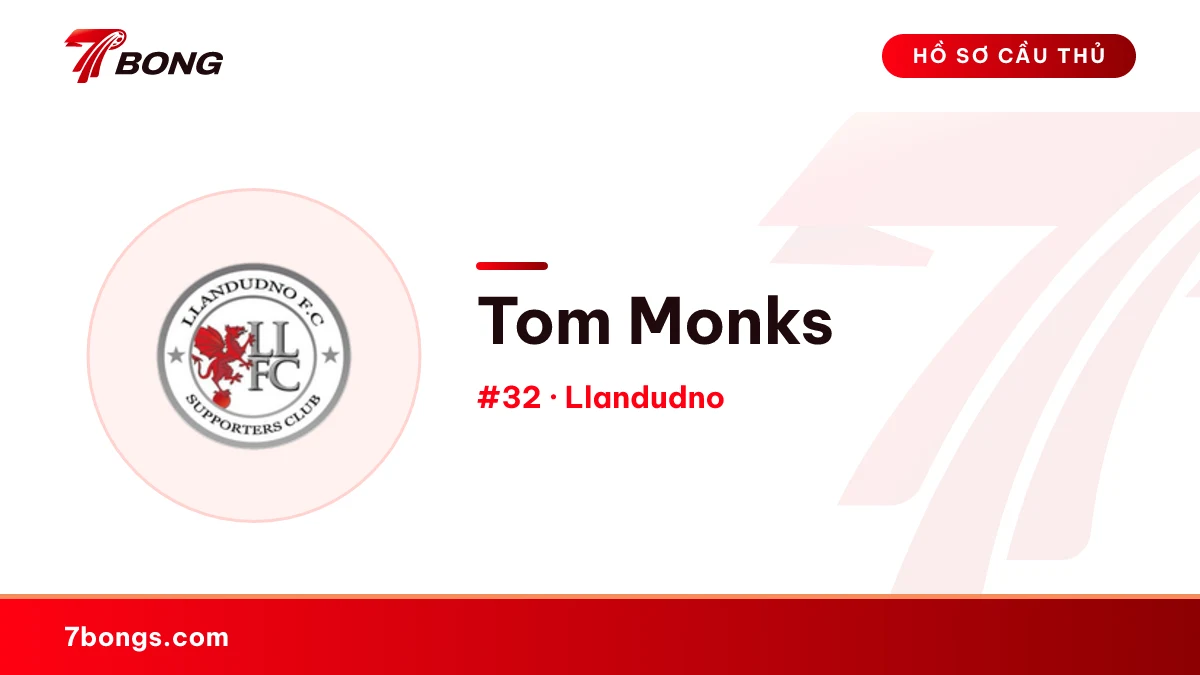 Tom Monks — Llandudno