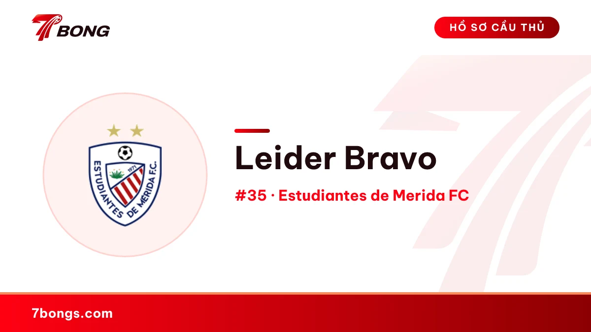 Leider Bravo — Estudiantes de Merida FC
