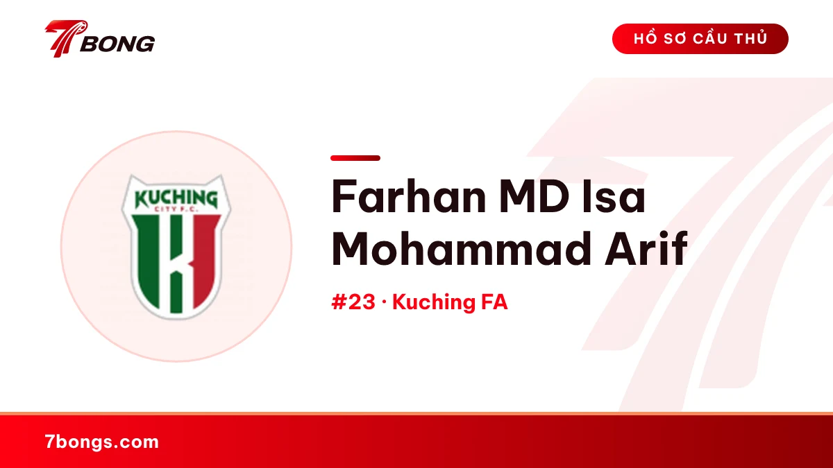 Farhan MD Isa Mohammad Arif — Kuching FA