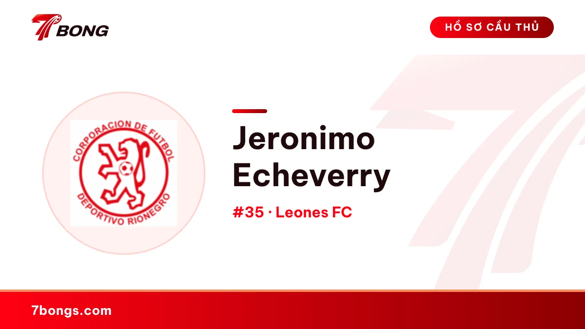 Jeronimo Echeverry — Leones FC