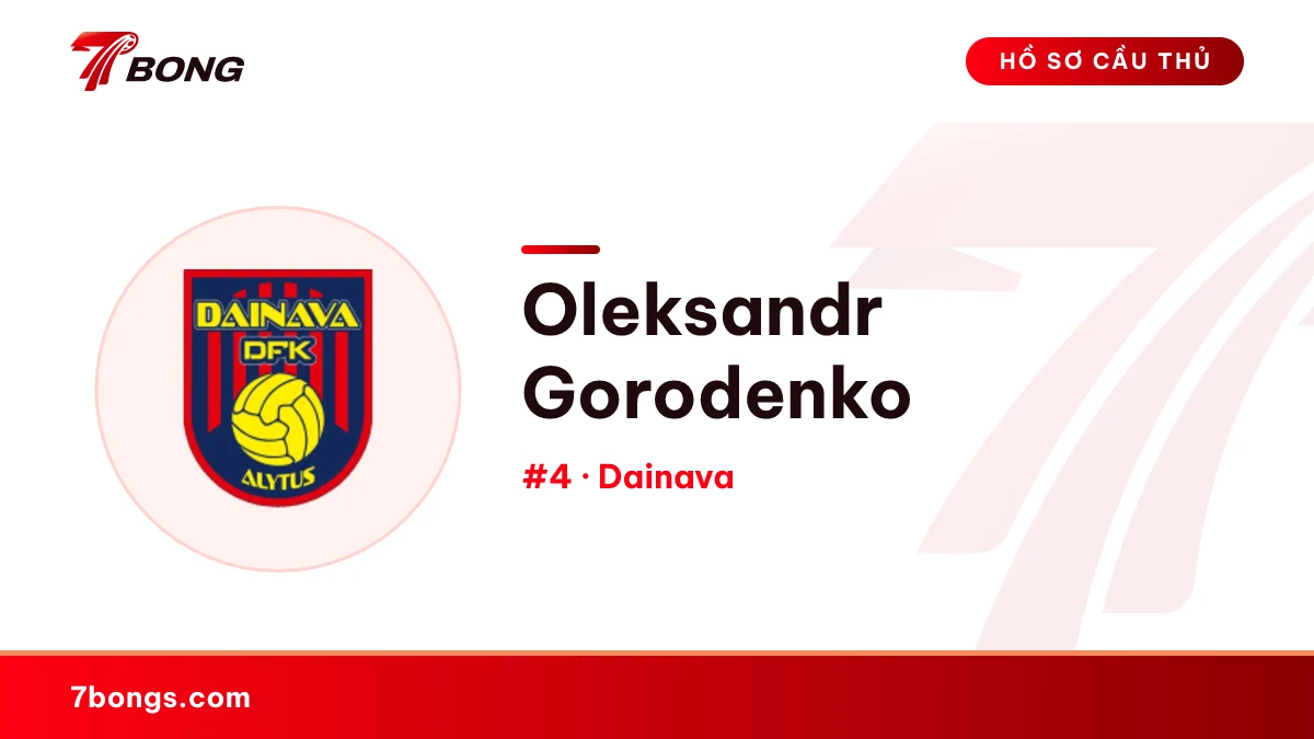 Oleksandr Gorodenko — Dainava