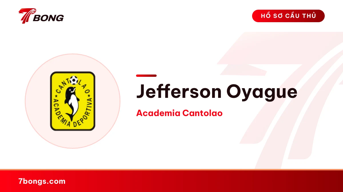 Jefferson Oyague — Academia Cantolao