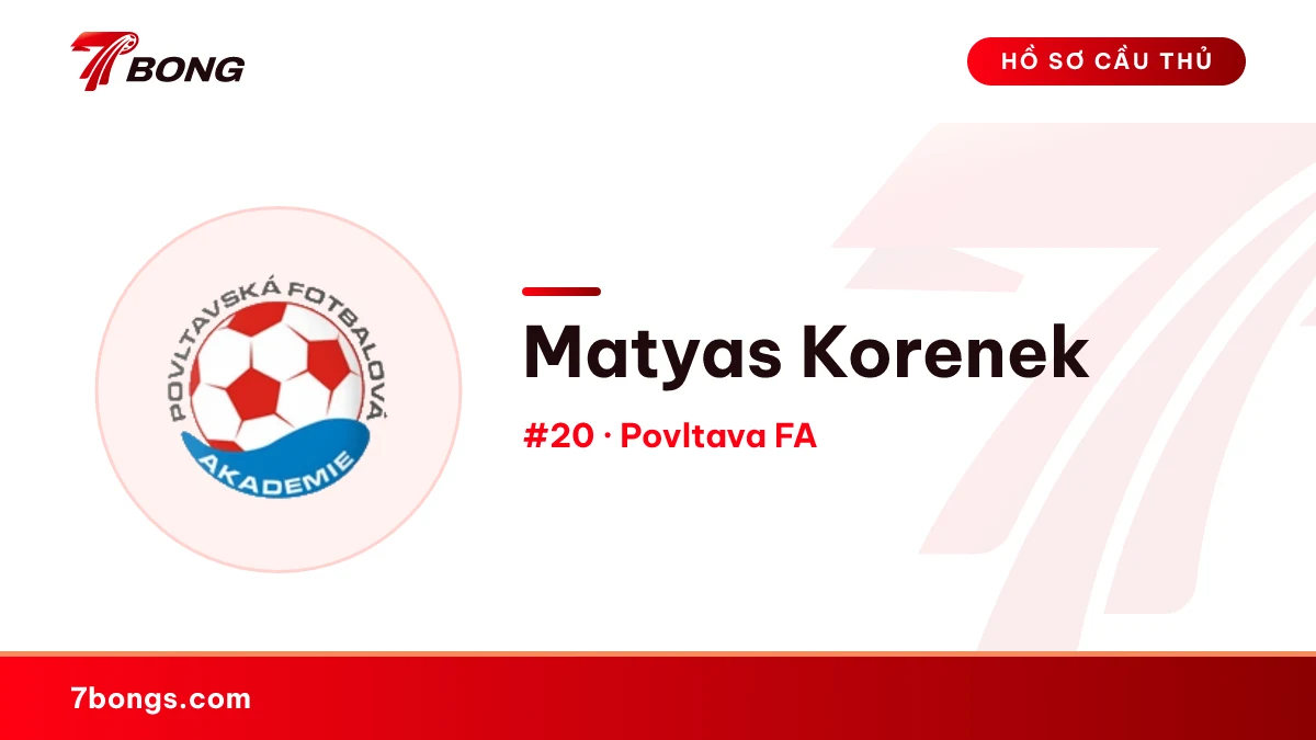 Matyas Korenek — Povltava FA