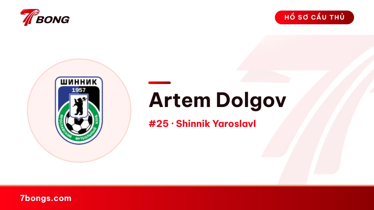 Artem Dolgov — Shinnik Yaroslavl