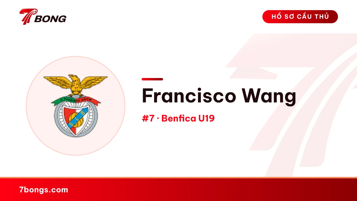 Francisco Wang — Benfica U19