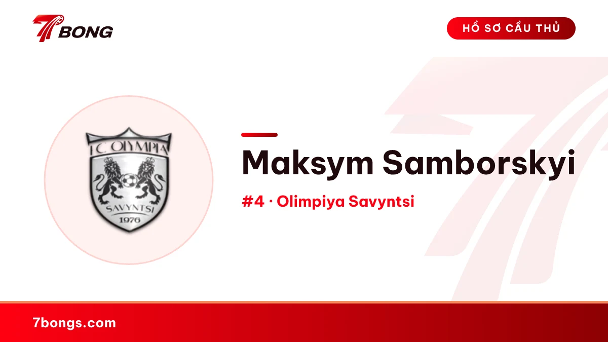 Maksym Samborskyi — Olimpiya Savyntsi