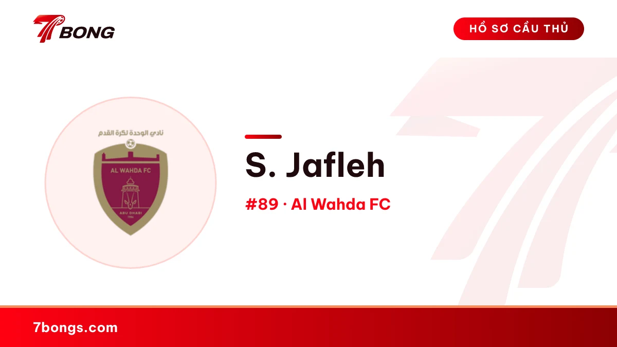 S. Jafleh — Al Wahda FC