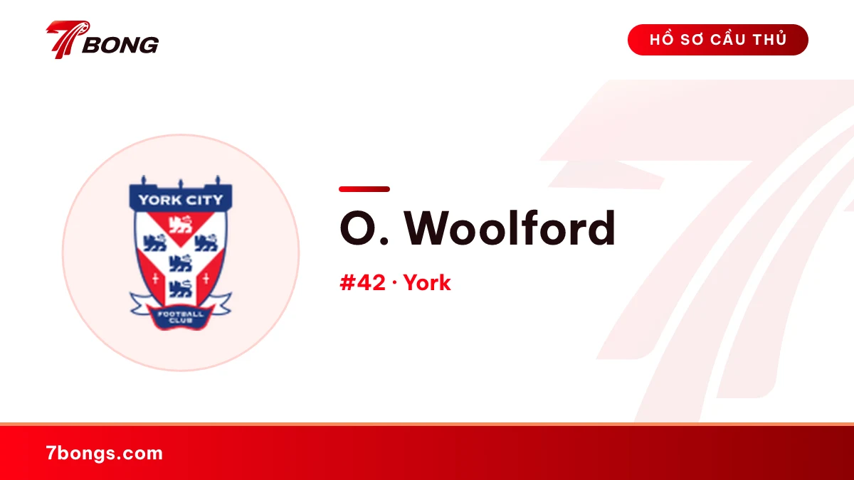 O. Woolford — York