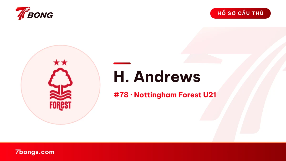 H. Andrews — Nottingham Forest U21