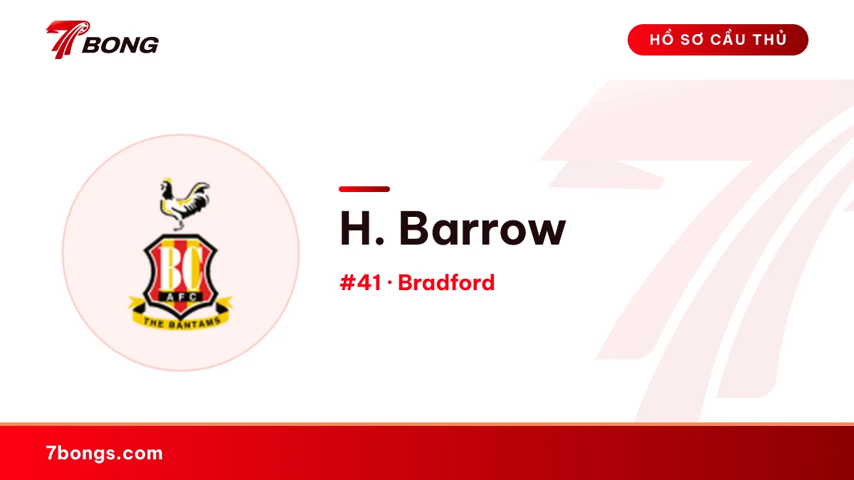 H. Barrow — Bradford