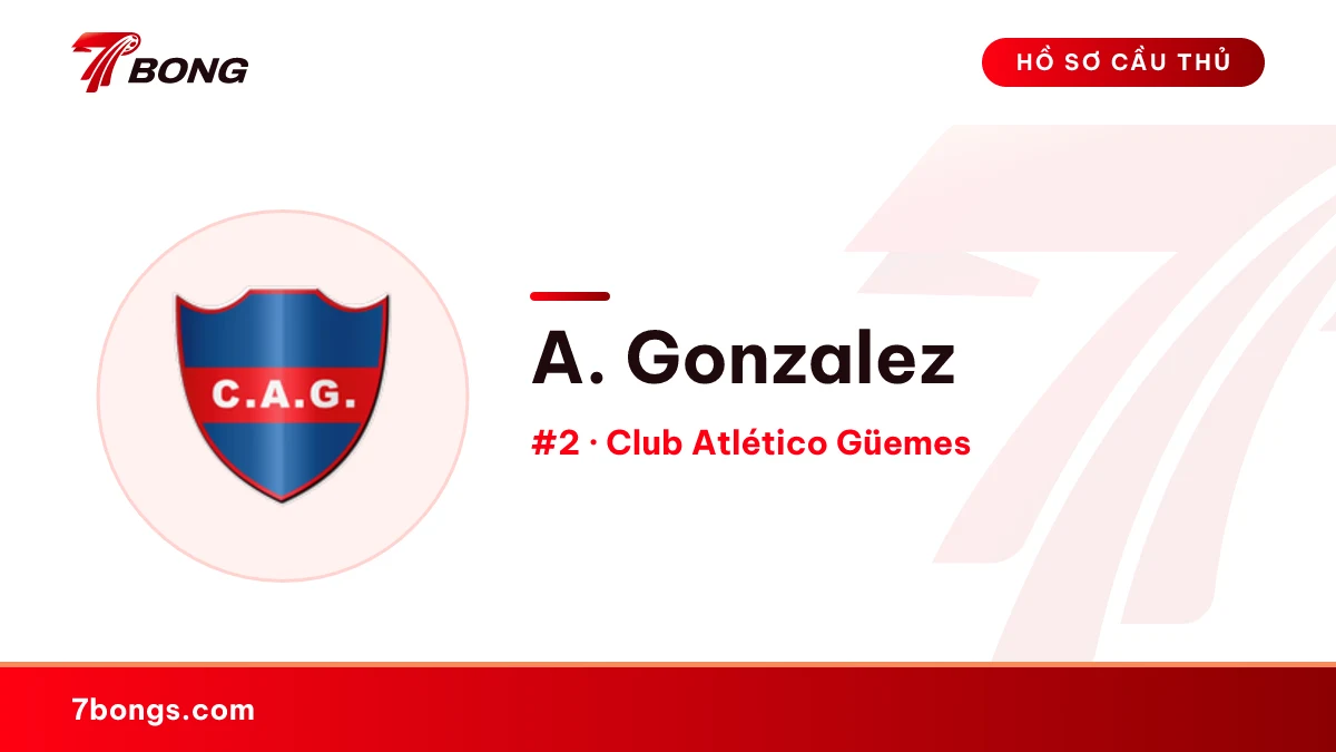A. Gonzalez — Club Atlético Güemes