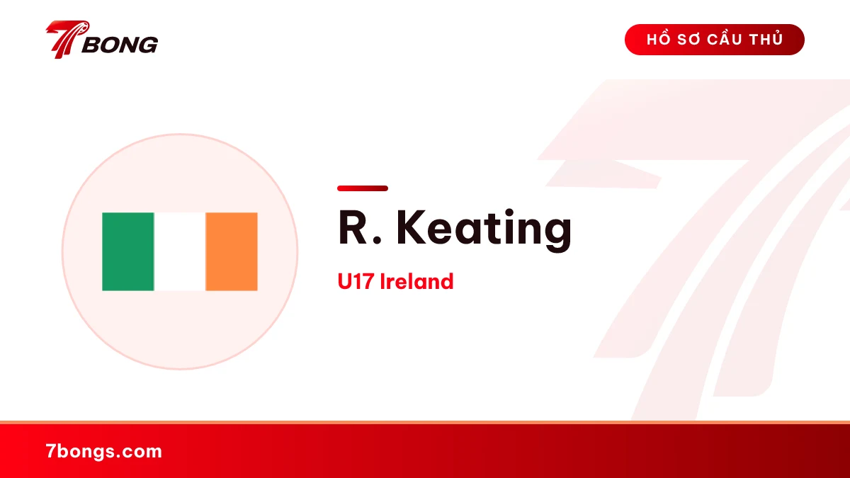 R. Keating — U17 Ireland