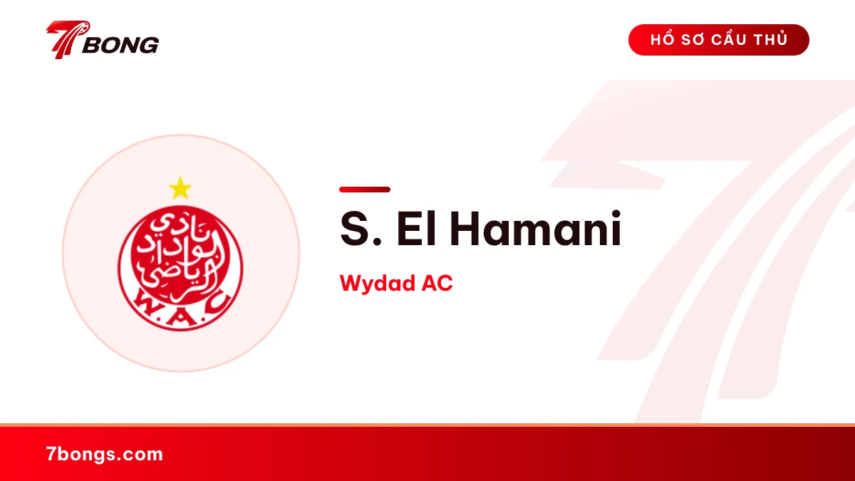 S. El Hamani — Wydad AC
