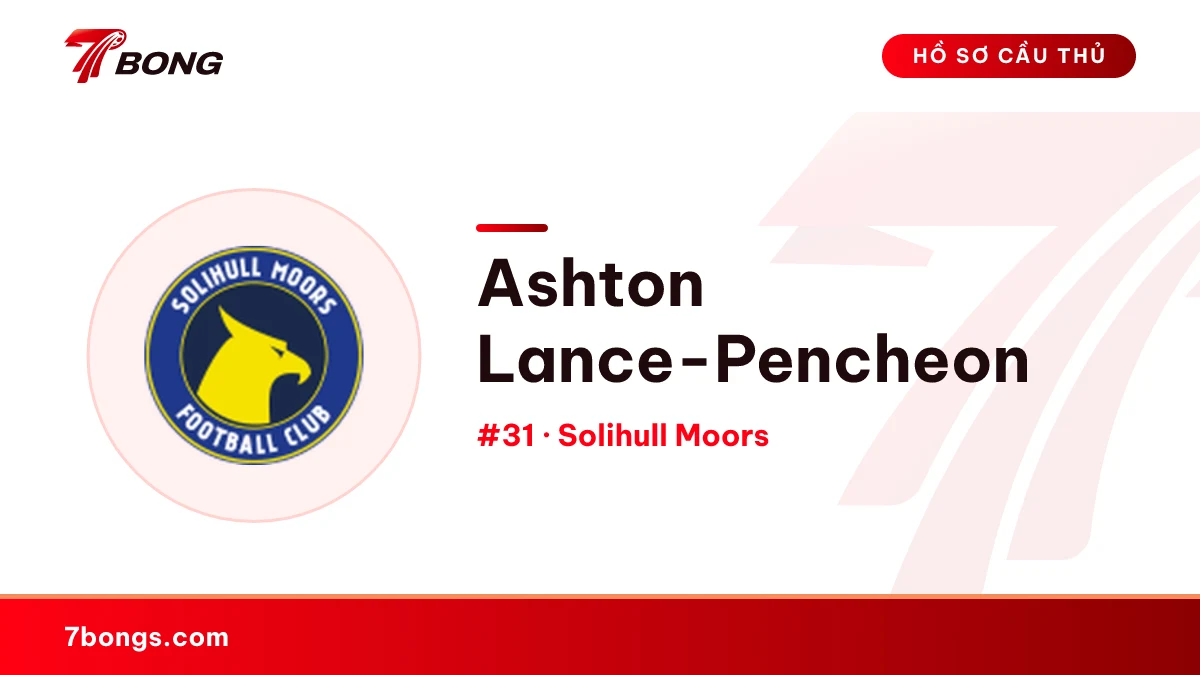 Ashton Lance-Pencheon — Solihull Moors