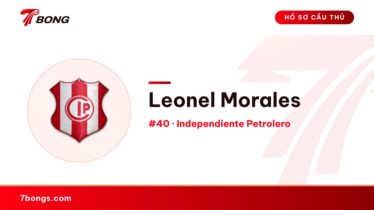 Leonel Morales — Independiente Petrolero
