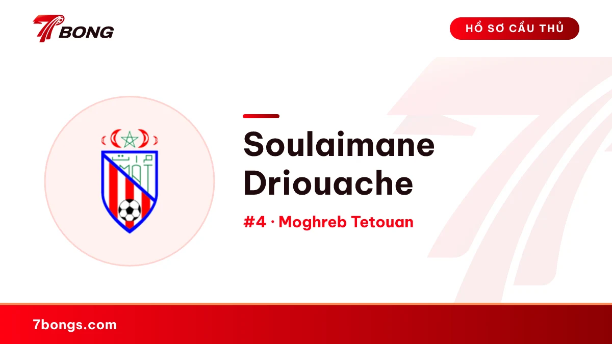 Soulaimane Driouache — Moghreb Tetouan