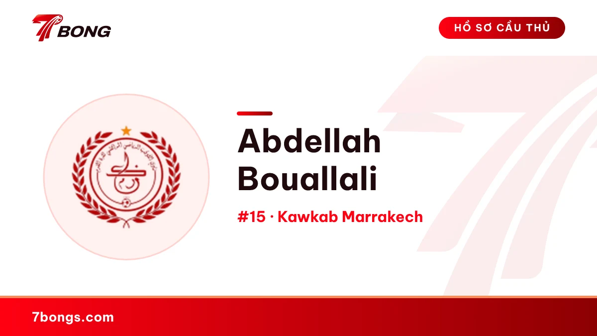Abdellah Bouallali — Kawkab Marrakech