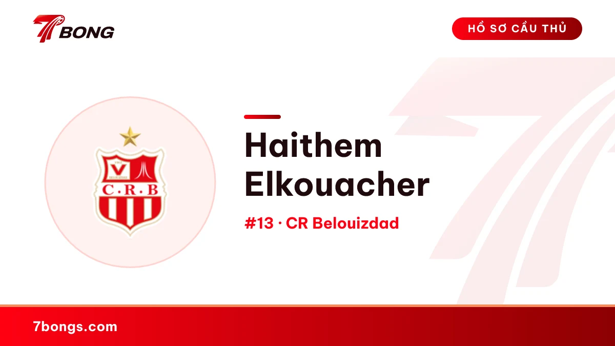 Haithem Elkouacher — CR Belouizdad