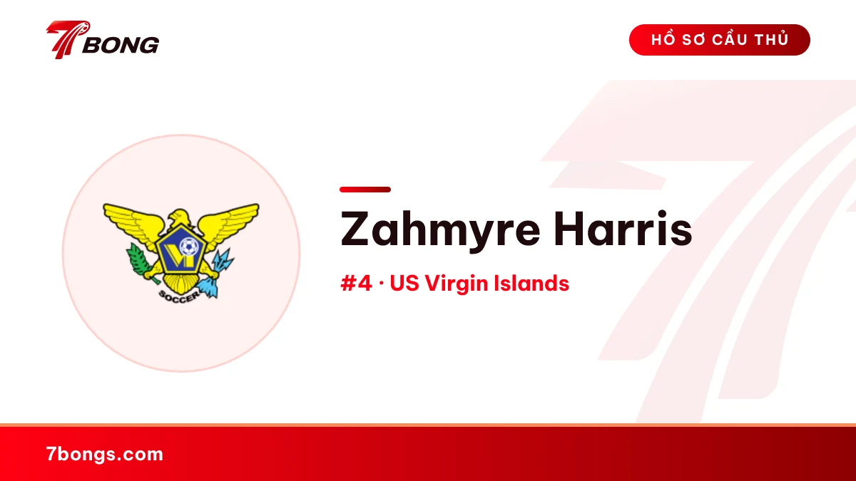 Zahmyre Harris — US Virgin Islands
