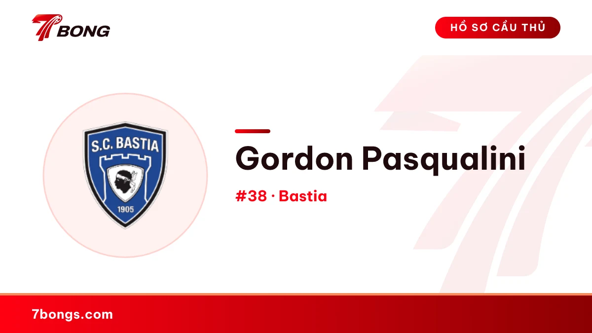 Gordon Pasqualini — Bastia